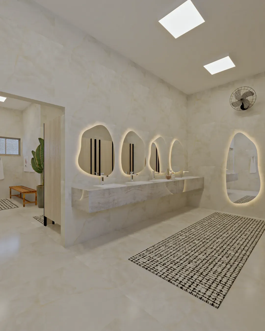 Upper Restroom 1