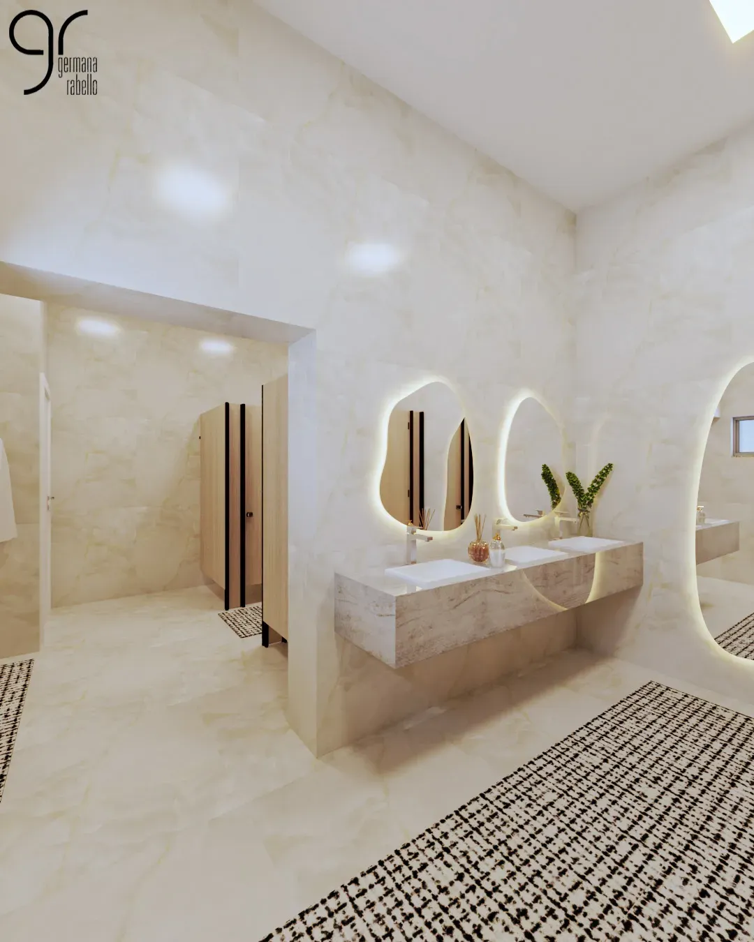 Ground Floor Locker Room & Restroom 3